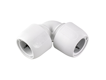 HEP2O knie 90ø 2 x insteek 28 mm