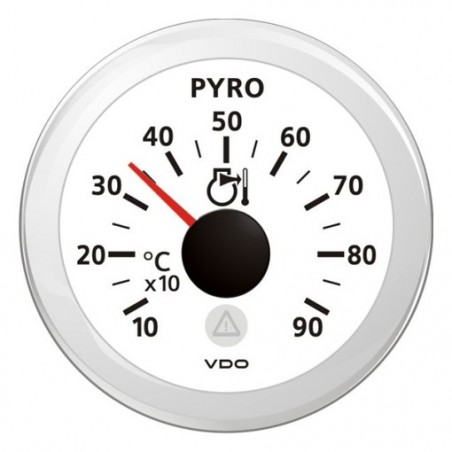VDO VLW pyrometer ∅52mm 900°C 37mV ring wit