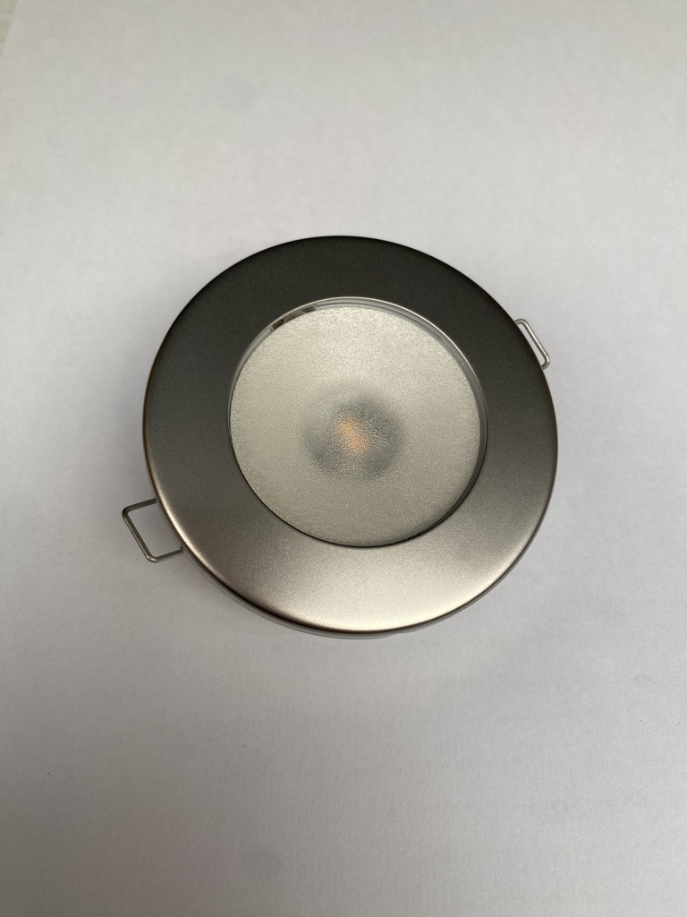 BORIS DL 80 frost glas / kleur mat r.v.s