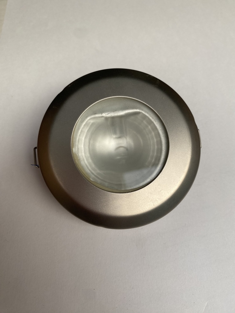 MINA DL77 frost glas / kleur mat r.v.s.