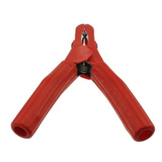 Krokodillenklem 40A zwart 80mm
