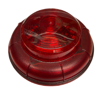 Flitslicht conventioneel (rood) 24volt