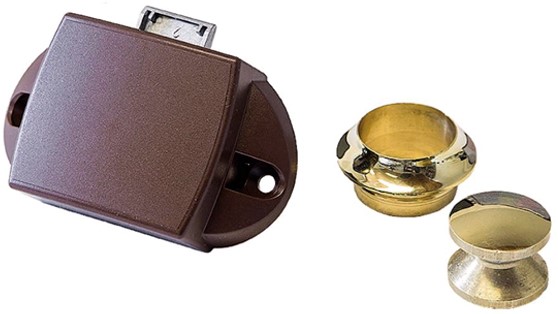 Grote Knop, Gepolijst Messing