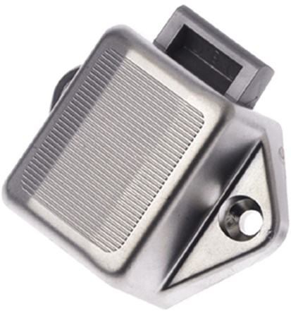 Slot, Chroom Kunstst. Huis 50x30mm