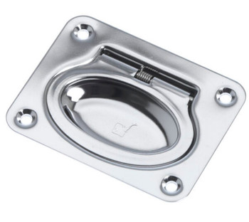 RVS ronde luikring 50mm