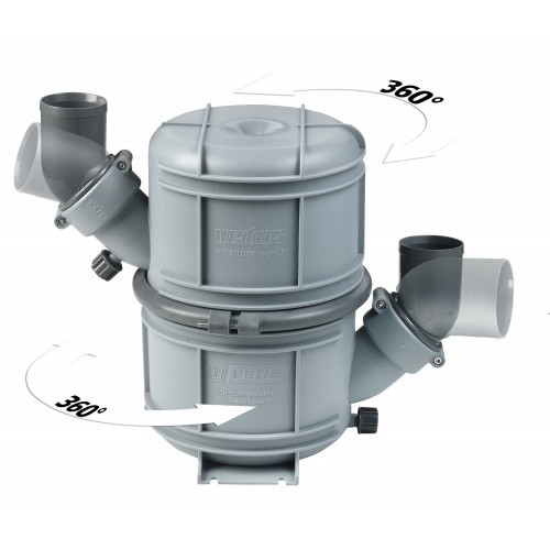 Vetus Waterlock, kunststof type NLP90