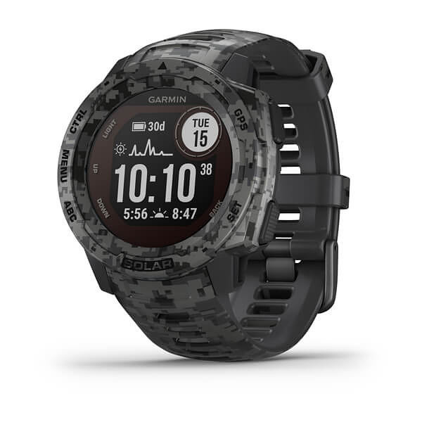 Instinct® Solar Edition - Camo, Graphit