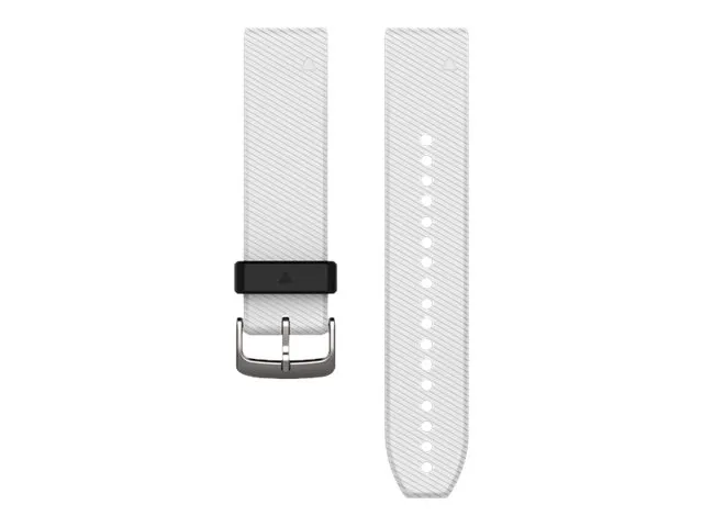 QuickFit® 22 horlogebanden, wit silicon