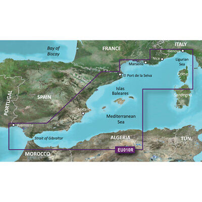 BlueChart® g3 HXEU010R - Spain, Mediter