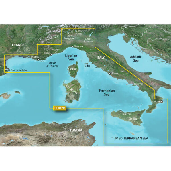 VEU012R-Mediterranean Sea, Central-West