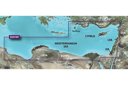 BlueChart® g3 HXEU016R - Mediterranean