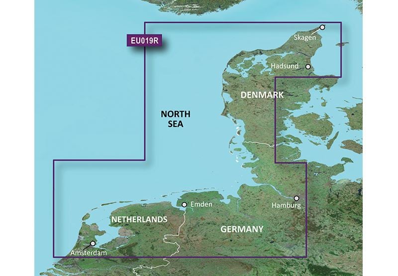 BlueChart® g3 HXEU019R - Alborg - Amste