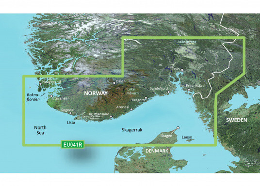 BlueChart® g3 HXEU041R - Oslo-Skagerak-