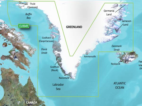 BlueChart® g3 HXEU064R - Greenland