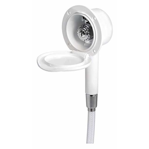 [EU15.199.01] Doucheslang RVS gepolijst 4 m