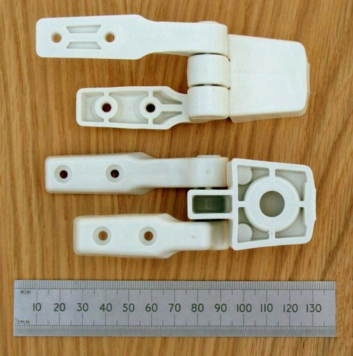 [SC290981000] Scharnieren set voor 29090-3000 toilet (compact)