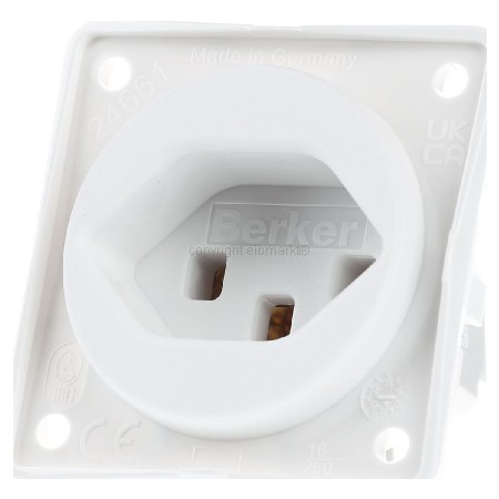 [BK962592502] BK KONTAKTDOOS ZWITSERS TYPE 23 WIT 10