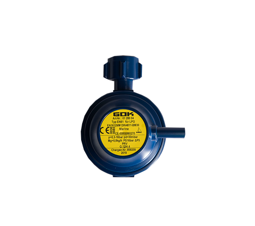 [BR10649] Drukregelaar haaks 30Mb kombi x 1/4"LI